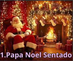 Telón Navideño Decorativo