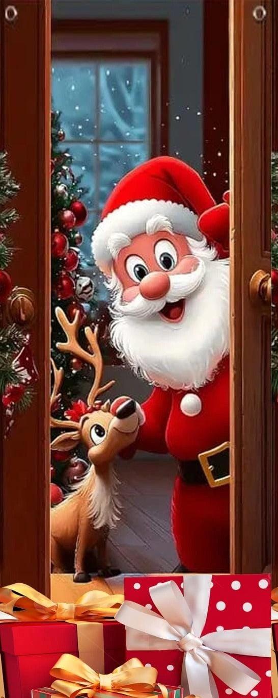 Fundas Navideñas Para Puertas