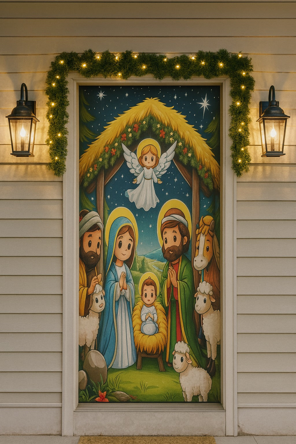 Fundas Navideñas Para Puertas