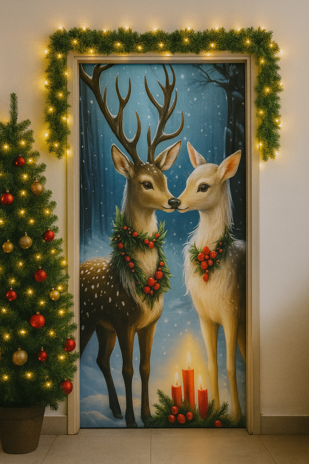 Fundas Navideñas Para Puertas